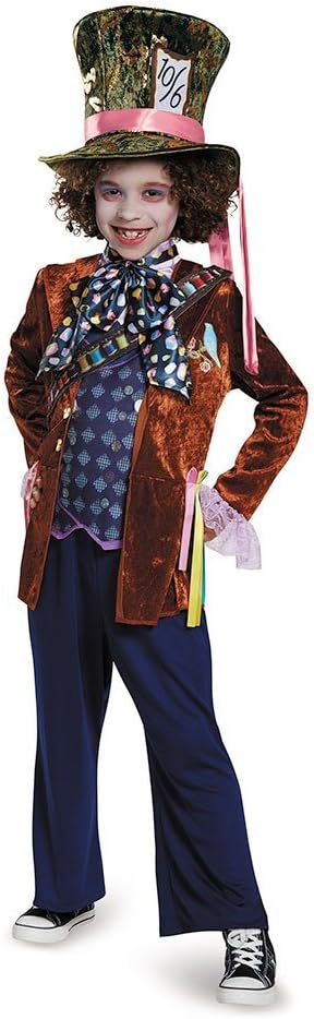 Disguise Mad Hatter Deluxe Alice Through The Looking Glass Movie Disney Costume, Small