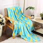 Soft Fleece Throw Blanket 50x60 – Lightweight Cozy Bed Couch Sofa Blanket for All Seasons