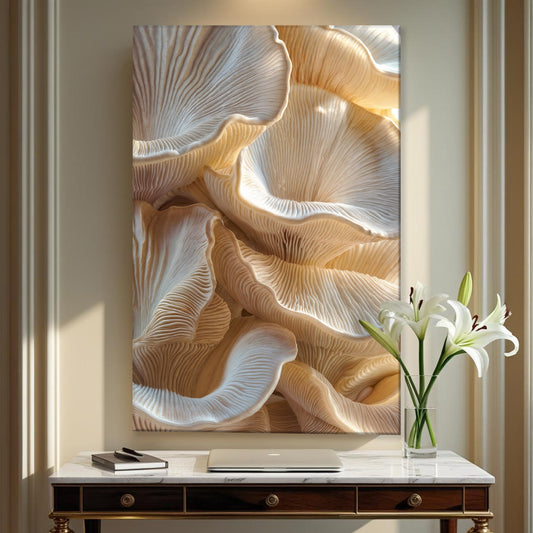 Nature in Motion Abstract Canvas Wall Art, Gallery Wrapped