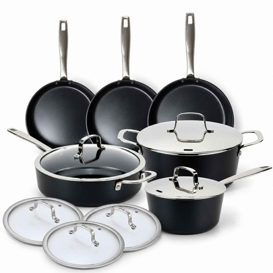 Ceramic Nonstick Cookware Set, 12-Piece - view 1