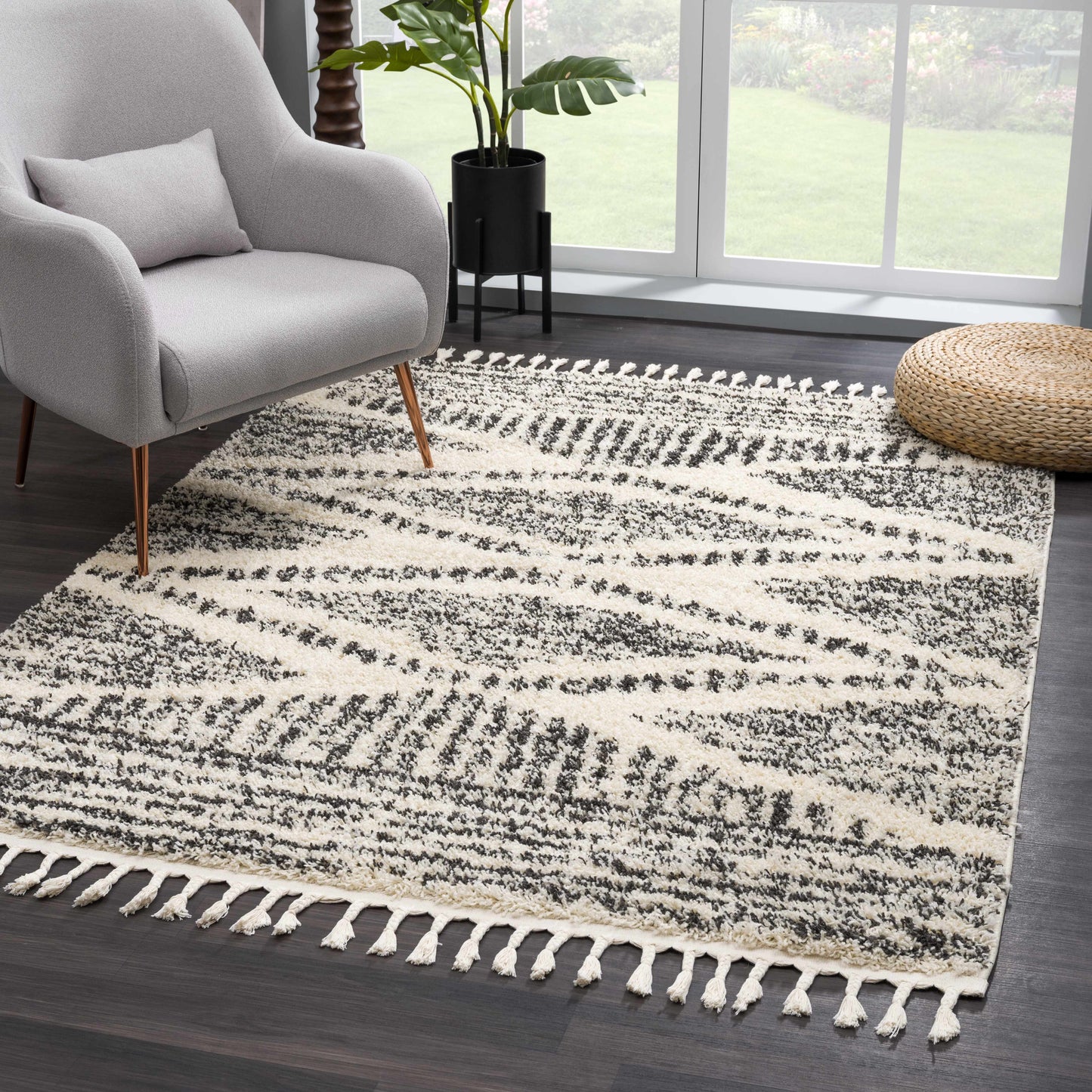 Fishhook Berber Shag Rug