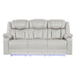 Challenger - LED Power Recliner Sofa