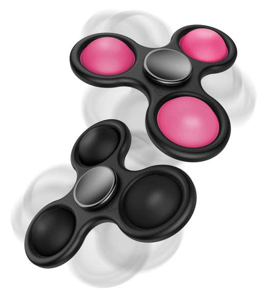 (2 Pack) Spinner Pop It Toy