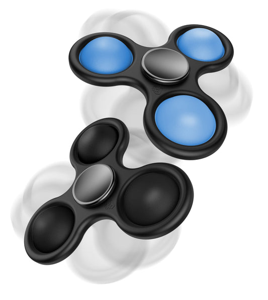 (2 Pack) Spinner Pop It Toy