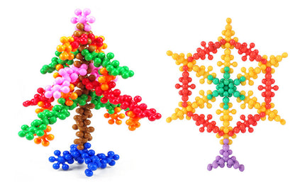 200 Pieces 3D Interlocking Building Blocks STEM Toy