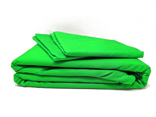 100% Cotton Lime Green Solid Duvet Cover Set