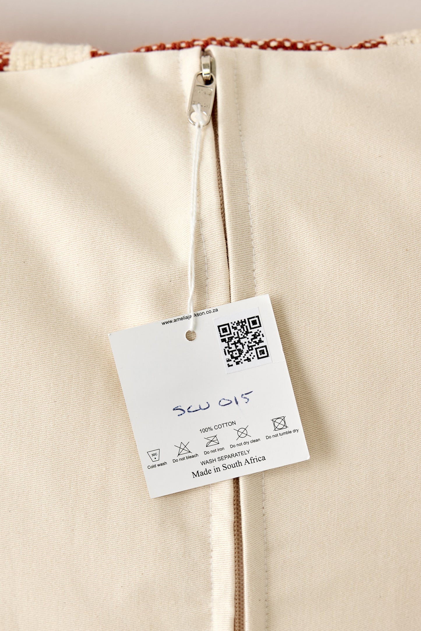 Boho Sienna Euro Sham Cotton Throw Pillow