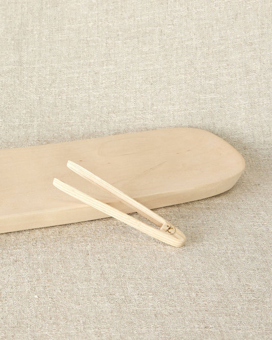 Magnetic Wooden Toast & Garnish Tongs