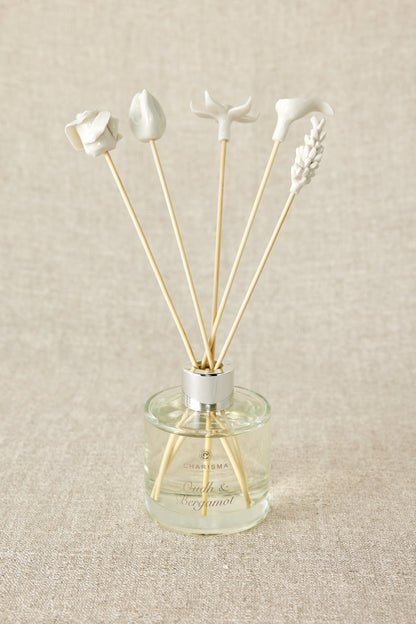 Country Flowers Bamboo Diffuser Sticks Set