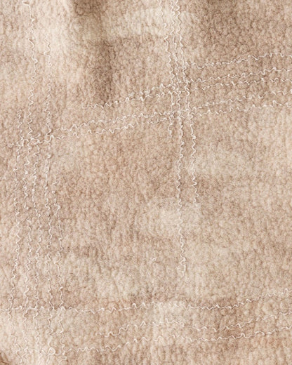 Linear Dusty Rose Hand-Felted Merino Wool Throw Pillow