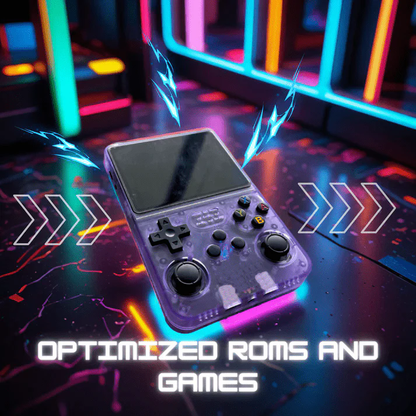 RetroRush Ultimate Retro Handheld Gaming Console – 128GB Pocket Arcade, Hi-Res Screen, 20k Games!