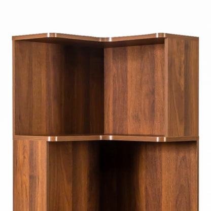 Corner Book Shelf - 5 Tier Corner Bookshelf