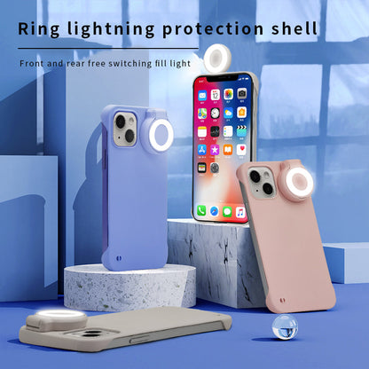 Ring Selfie Flip Light iPhone Case - 3 Colors