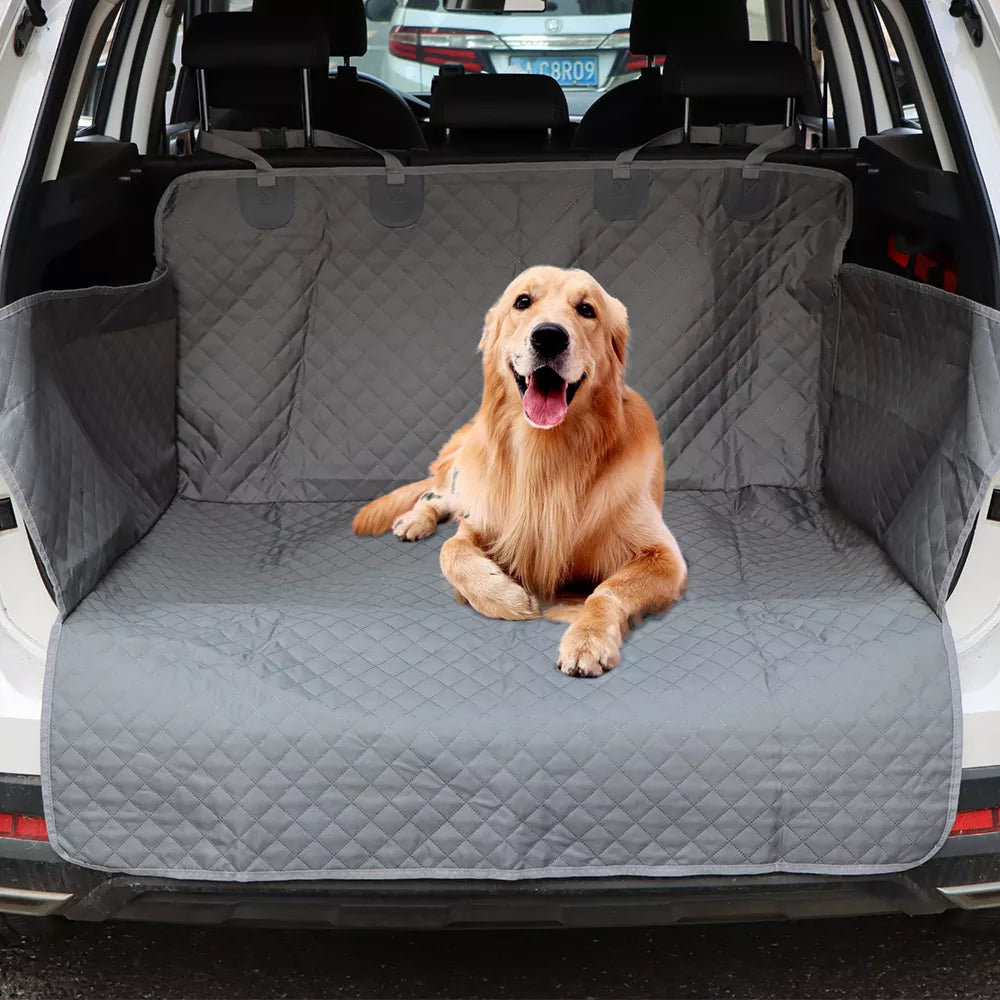 Waterproof Dog Car Seat Cover | SUV Cargo Liner for Pets | Travel Dog Carrier Mattress Protector | Washable and Durable