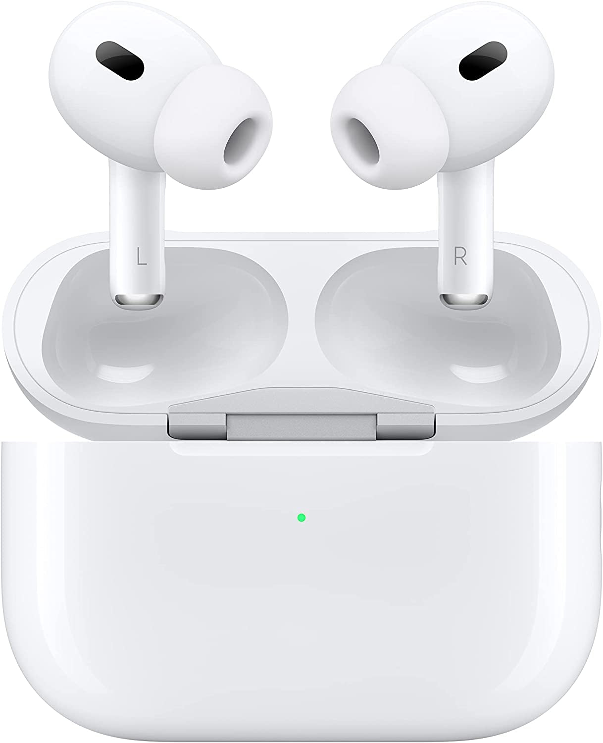 Airpods Pro (2Nd Generation) Wireless Ear Buds with USB-C Charging, up to 2X More Active Noise Cancelling Bluetooth Headphones, Transparency Mode, Adaptive Audio, Personalized Spatial Audio
