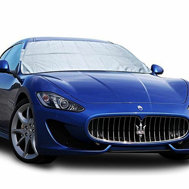 Reversible Car Windshield Protector for Winter Snow & Summer Heat