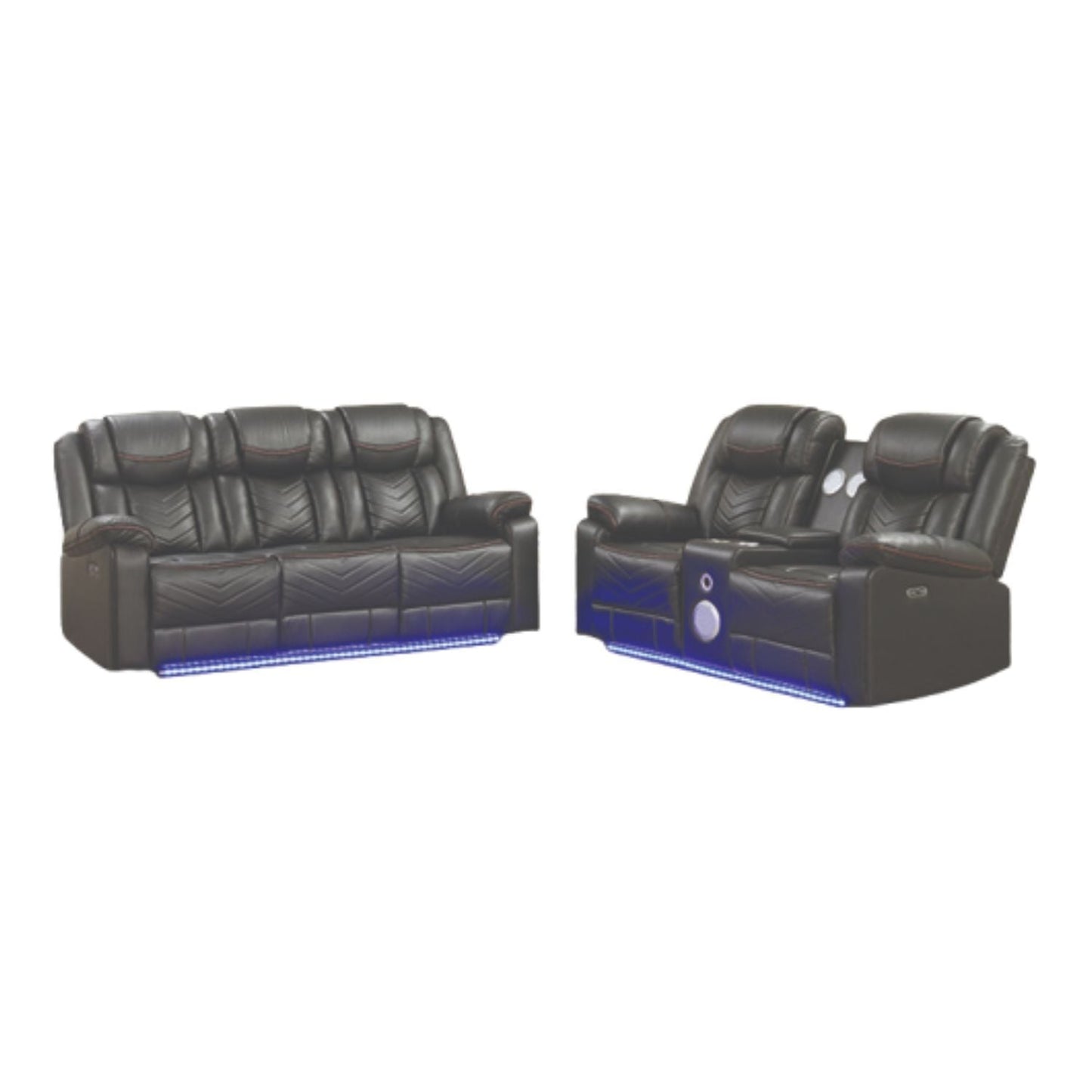 Challenger - LED Power Recliner Set