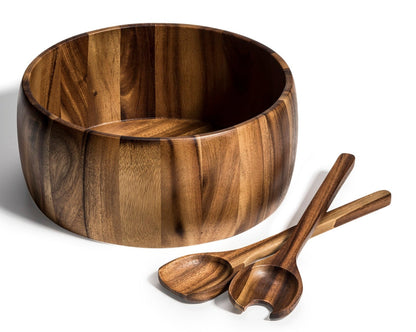 Extra Large Salad Bowl with Servers - 332C3