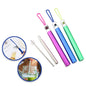 3-Pack Stainless Steel Straws with Bottle Opener