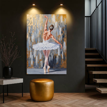 Modern Ballet Elegance Wall Art