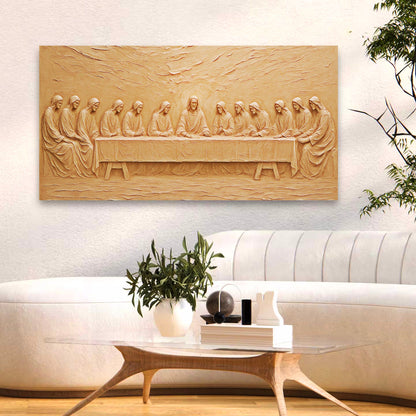 The Last Supper Minimalist Faith Wall Art