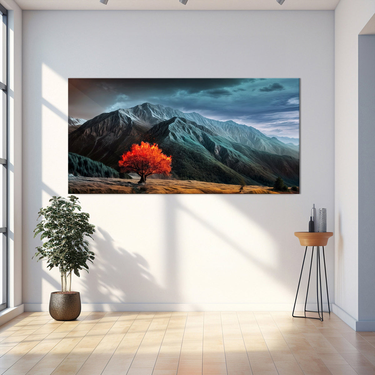 Burning Bush - Faith Wall Art IX
