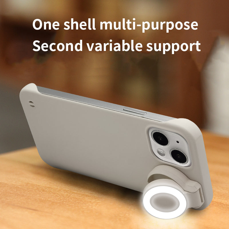 Ring Selfie Flip Light iPhone Case - 3 Colors