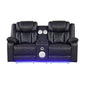 Challenger - LED Power Recliner Loveseat