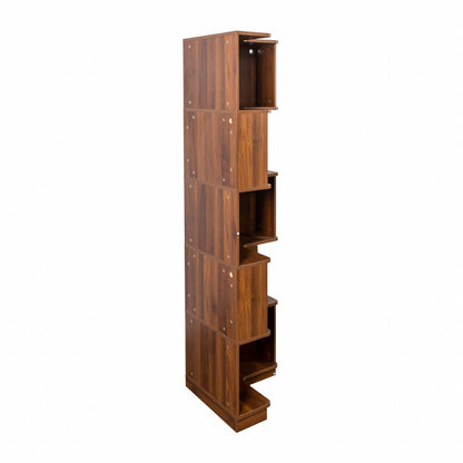 Corner Book Shelf - 5 Tier Corner Bookshelf