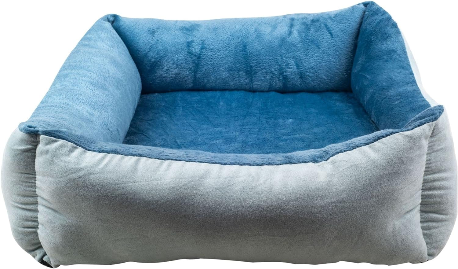 Rectangle Bolster Pet Bed, Dog Bed Medium Size