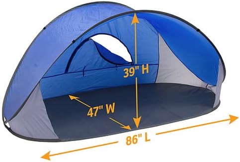 Pop-Up Beach Tent With Carry Bag