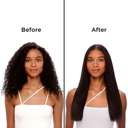 BIO IONIC Onepass Styling Flat Iron with NanoIonic & Moisturizing Heat Technology, Hydrated and Frizz-Free Hair, Ceramic Hair Straightener with Silicone Strip for Gentle OnePass Styling