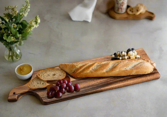 Acacia Wood Cutting / Charcuterie Board - Long