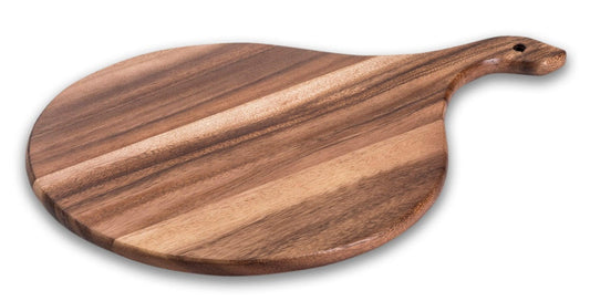 Acacia Wood Round Cutting and Charcuterie Board