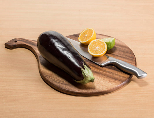 Acacia Wood Round Cutting and Charcuterie Board