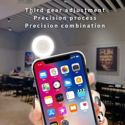 Ring Selfie Flip Light iPhone Case - 3 Colors