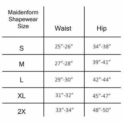 Maidenform Women’s Cool Comfort Smooths Shapewear