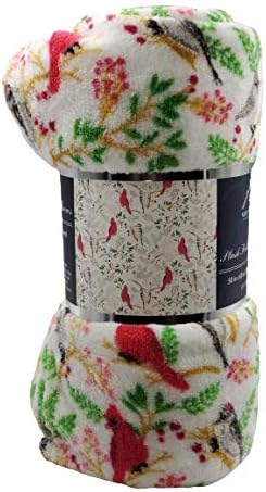 Soft Fleece Throw Blanket 50x60 – Lightweight Cozy Bed Couch Sofa Blanket for All Seasons