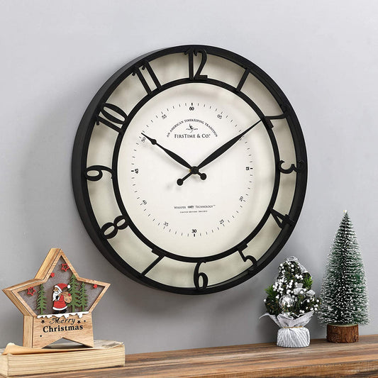 ® Kensington Wall Clock, Brown