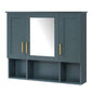 Modern Wall Mounted Medicine Cabinet With Adjustable Shelves, Soft Close Doors, High Define Mirror