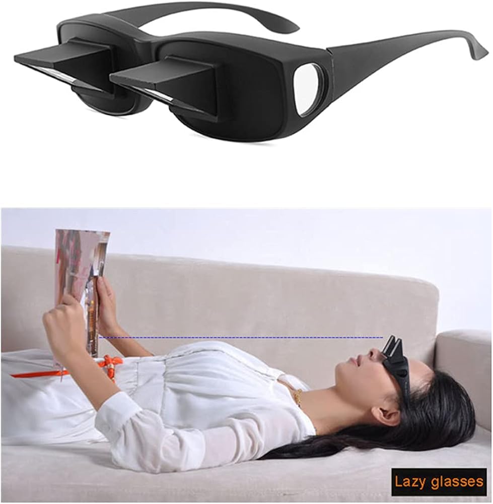 Lazy Reader Glasses - Myopia Relief for Bed Reading & TV Viewing