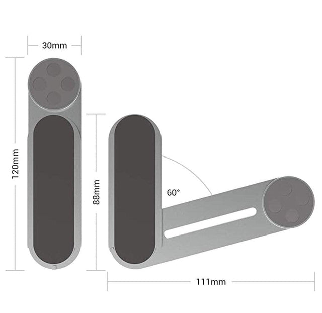 Magnetic Smartphone Side Mount for Laptops and Desktop Monitors