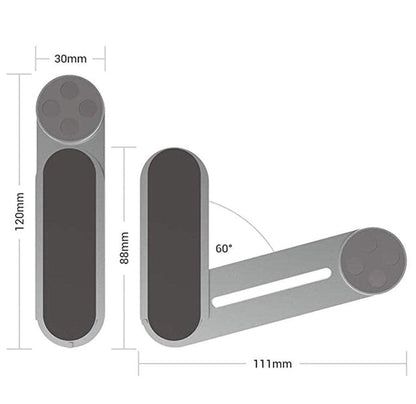 Magnetic Smartphone Side Mount for Laptops and Desktop Monitors