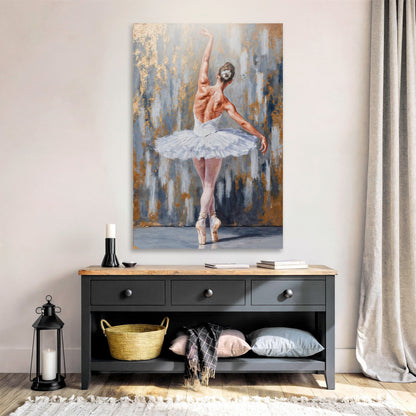 Modern Ballet Elegance Wall Art