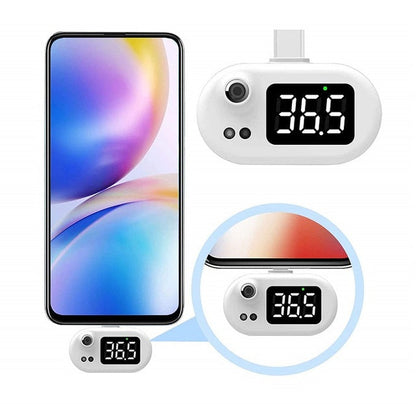 Infrared Thermometer for Apple Lightning or Android USB-C
