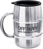 Funny Mug Gift for Men - 17oz Insulated Stainless Steel Beer/Coffee Cup with Handle and Lid for Birthday/Christmas 2023 "Off Duty Until Further Notice (Gift Boxed)