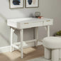White Pearl Bedroom Vanity Desk