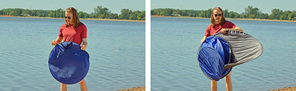 Pop-Up Beach Tent With Carry Bag