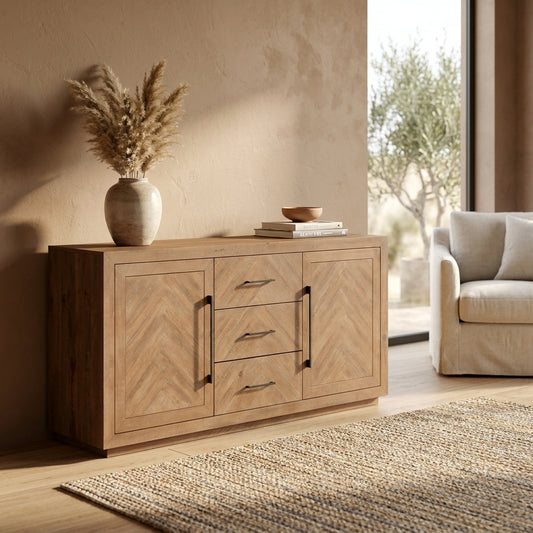 Aiden Sideboard, Natural Weathered