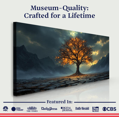 Burning Bush - Faith Wall Art XI